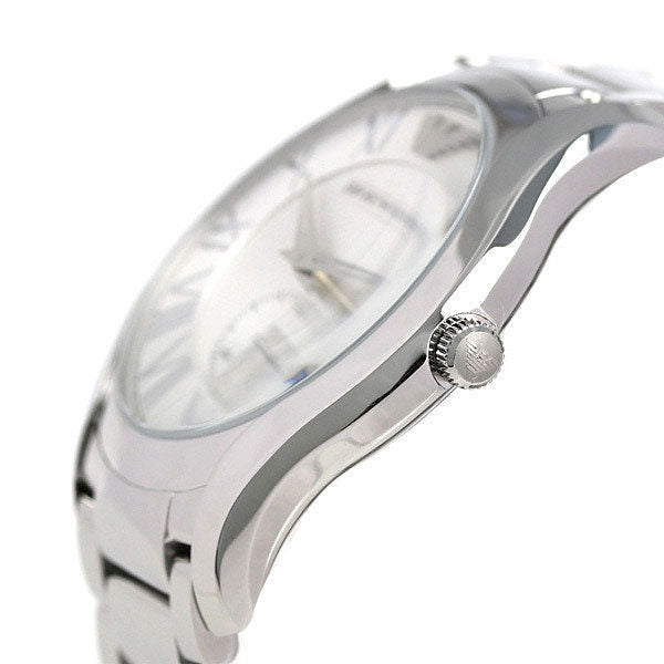 Emporio Armani Dress Quartz Silver Dial Silver Steel Strap Watch For Men - AR11084 - Image 6